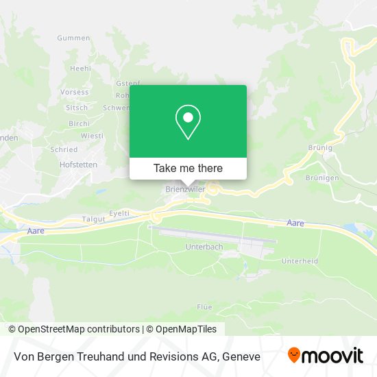 Von Bergen Treuhand und Revisions AG map