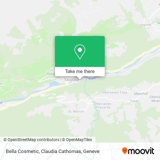Bella Cosmetic, Claudia Cathomas map