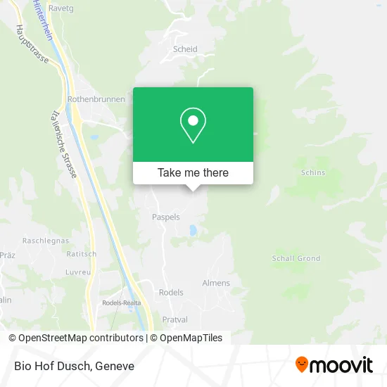 Bio Hof Dusch map
