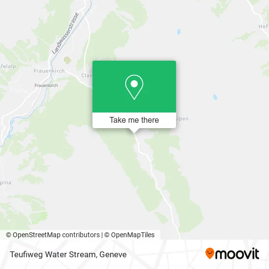 Teufiweg Water Stream map