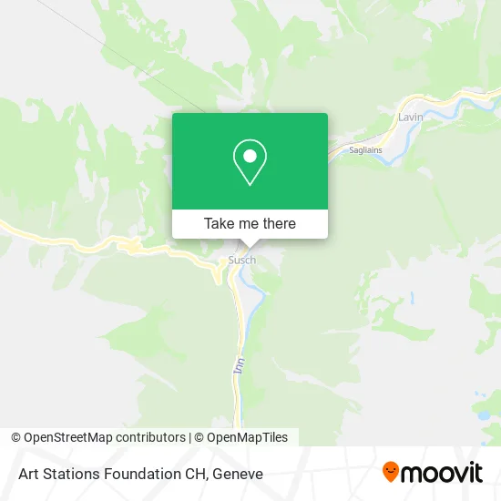 Art Stations Foundation CH map