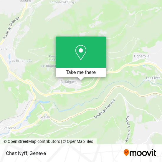 Chez Nyff map