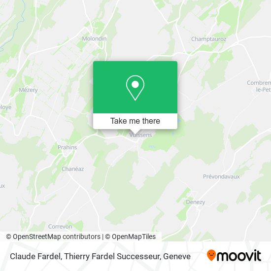 Claude Fardel, Thierry Fardel Successeur map