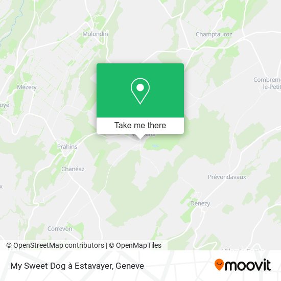 My Sweet Dog à Estavayer map