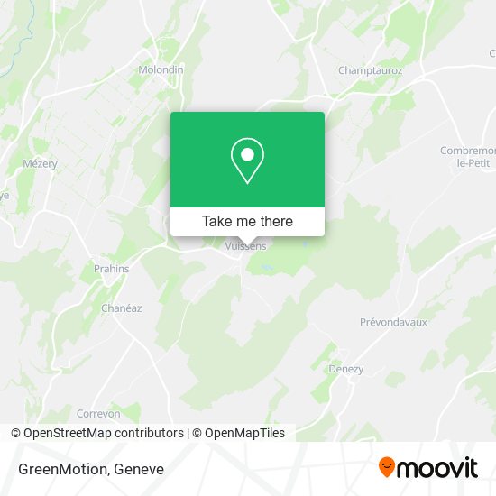 GreenMotion map