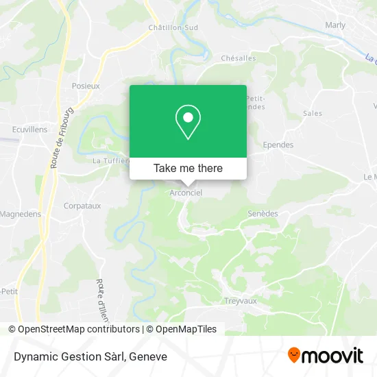 Dynamic Gestion Sàrl map
