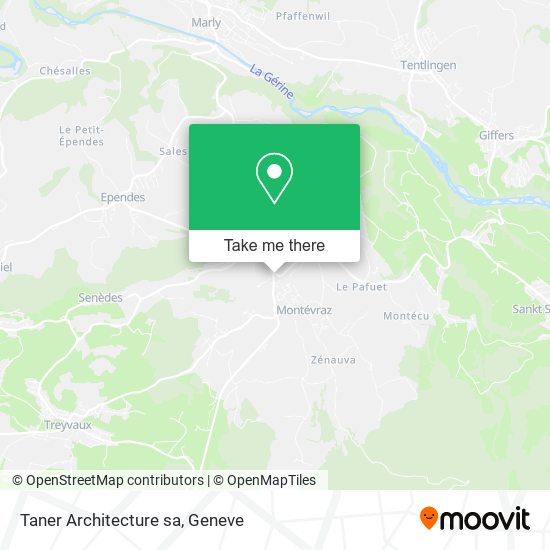 Taner Architecture sa map