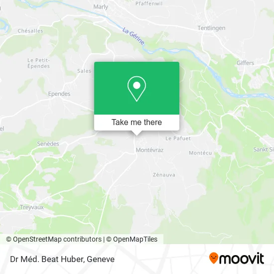 Dr Méd. Beat Huber map