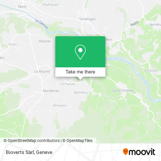 Bioverts Sàrl map