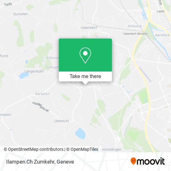 Ilampen.Ch Zumkehr map