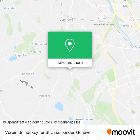 Verein Unihockey für Strassenkinder map