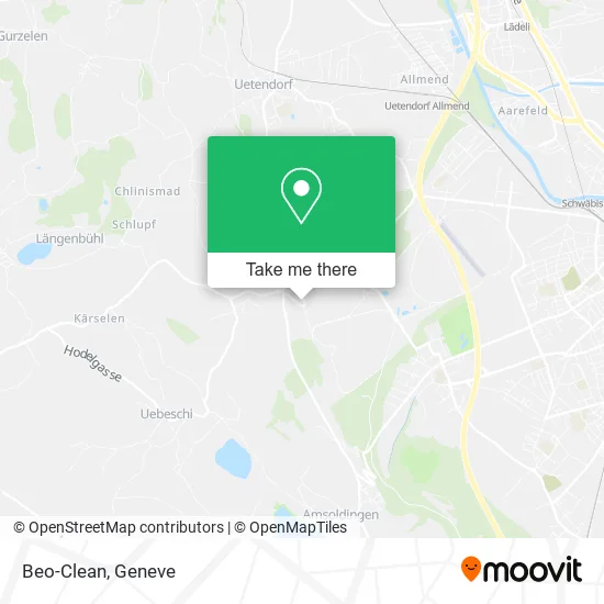 Beo-Clean map