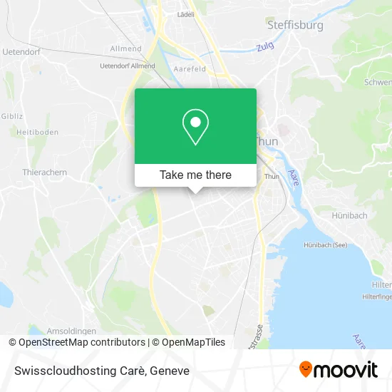 Swisscloudhosting Carè map