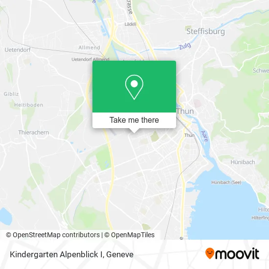 Kindergarten Alpenblick I map