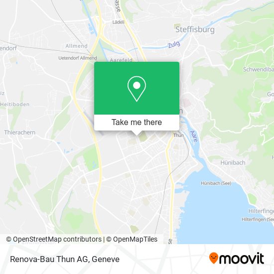 Renova-Bau Thun AG map