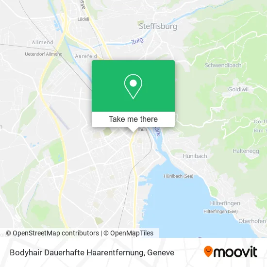 Bodyhair Dauerhafte Haarentfernung map