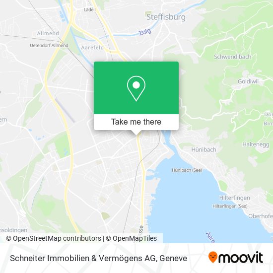 Schneiter Immobilien & Vermögens AG map