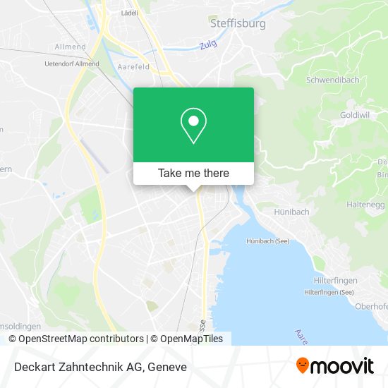 Deckart Zahntechnik AG map