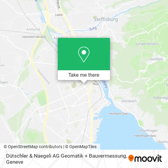 Dütschler & Naegeli AG Geomatik + Bauvermessung plan