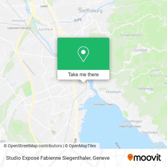 Studio Exposé Fabienne Siegenthaler map