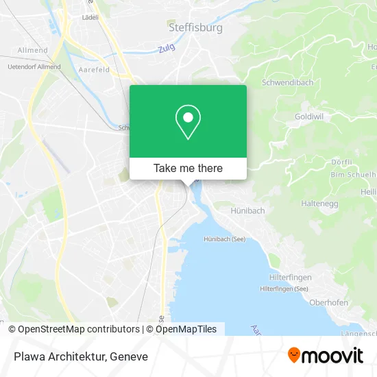 Plawa Architektur map