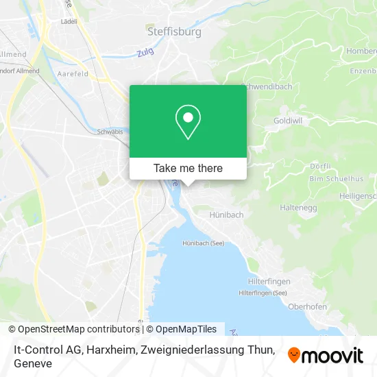 It-Control AG, Harxheim, Zweigniederlassung Thun map
