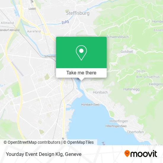 Yourday Event Design Klg map