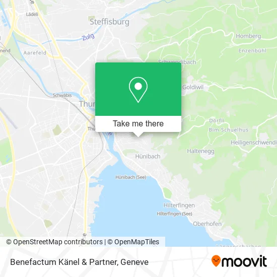 Benefactum Känel & Partner map