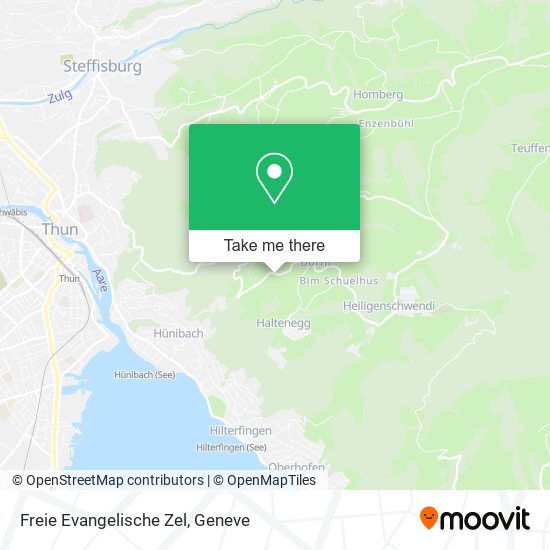 Freie Evangelische Zel map