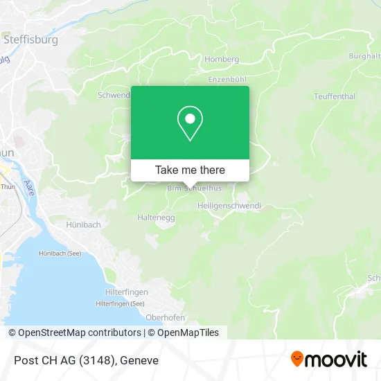 Post CH AG (3148) map