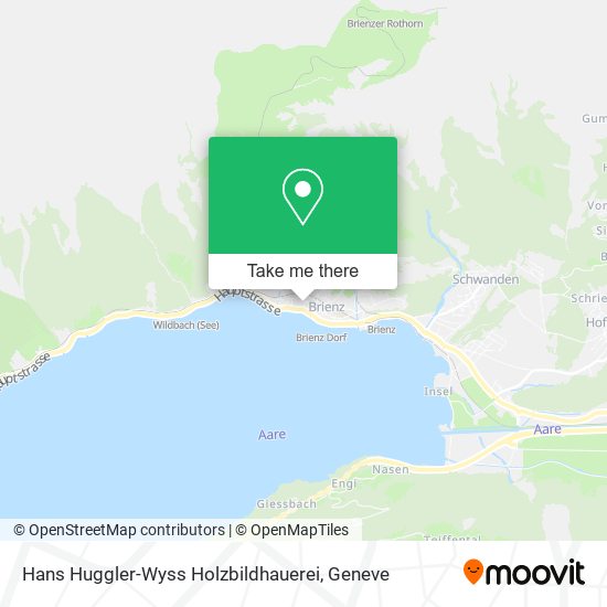 Hans Huggler-Wyss Holzbildhauerei map