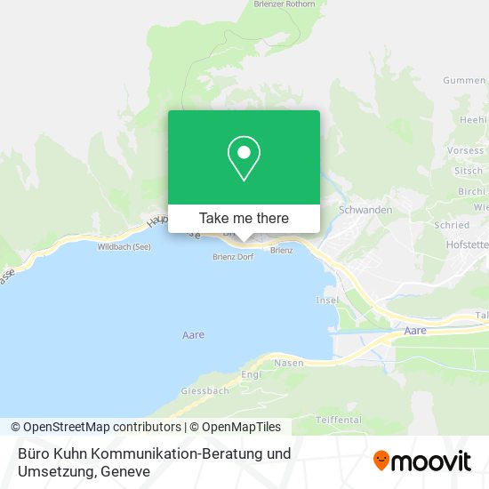 Büro Kuhn Kommunikation-Beratung und Umsetzung map