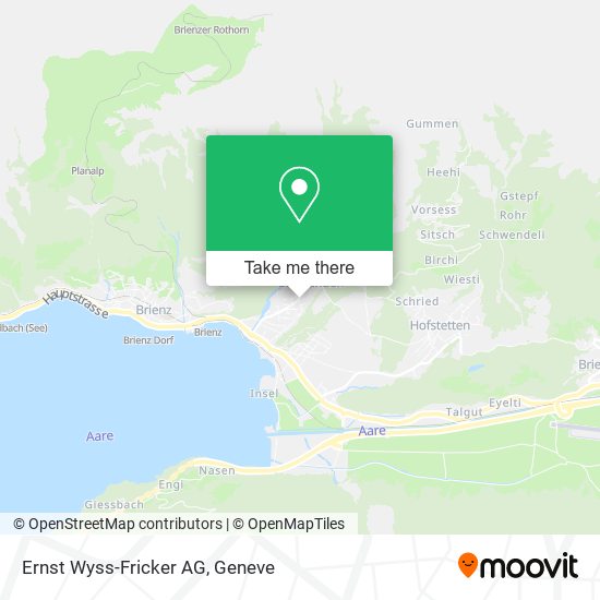 Ernst Wyss-Fricker AG map
