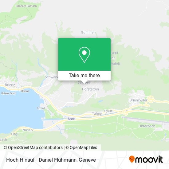 Hoch Hinauf - Daniel Flühmann map