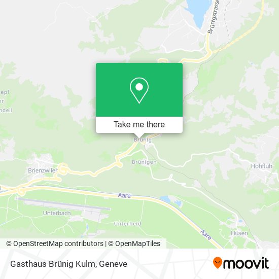 Gasthaus Brünig Kulm map