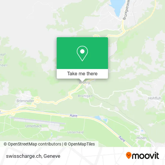 swisscharge.ch map