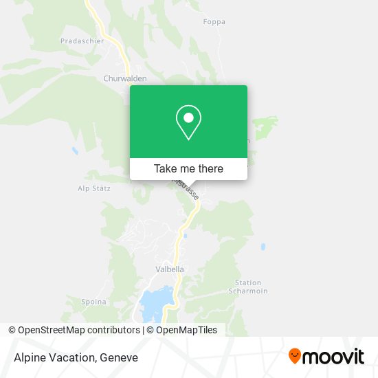 Alpine Vacation map