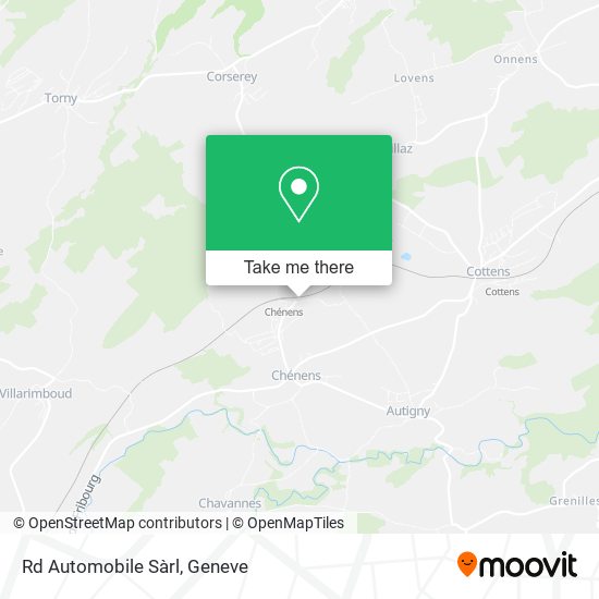 Rd Automobile Sàrl map