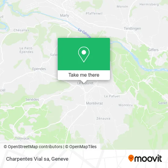 Charpentes Vial sa map