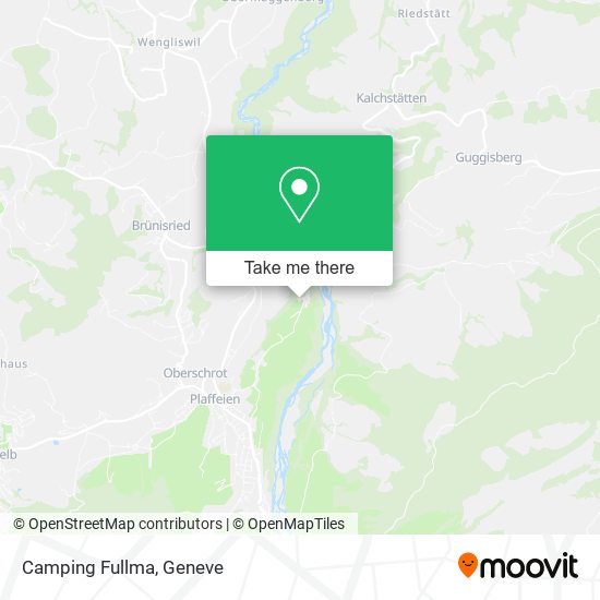 Camping Fullma map