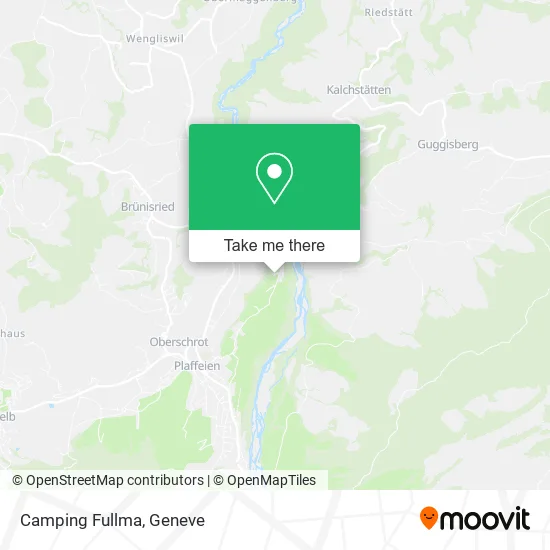 Camping Fullma map