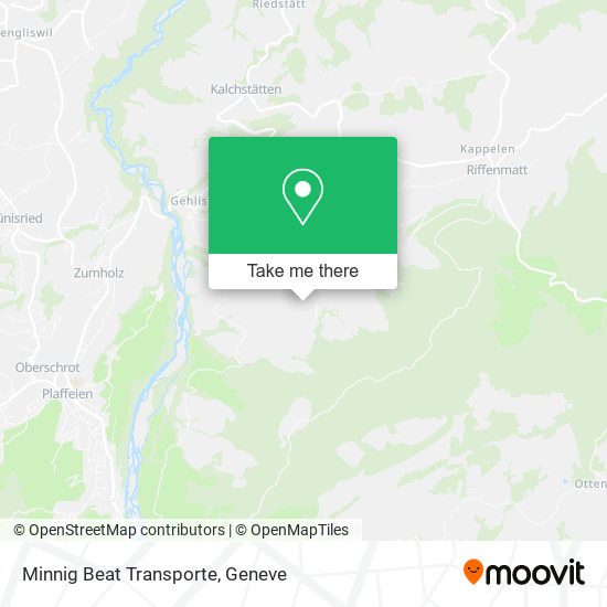 Minnig Beat Transporte map