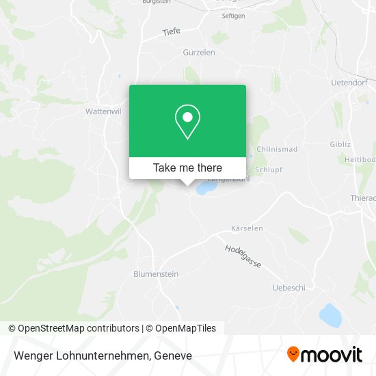 Wenger Lohnunternehmen map