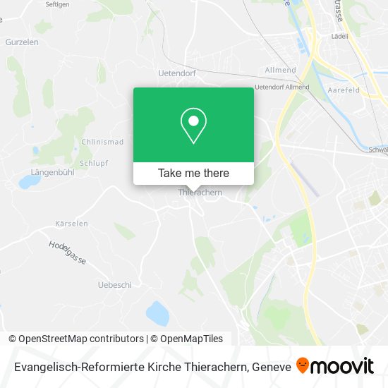 Evangelisch-Reformierte Kirche Thierachern map