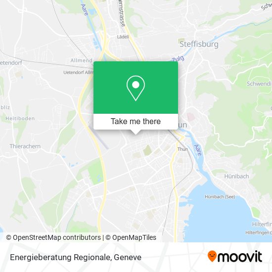 Energieberatung Regionale map