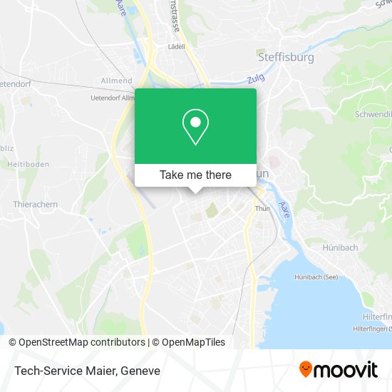 Tech-Service Maier map