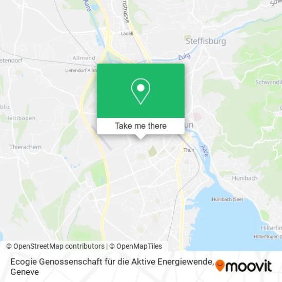 Ecogie Genossenschaft für die Aktive Energiewende map