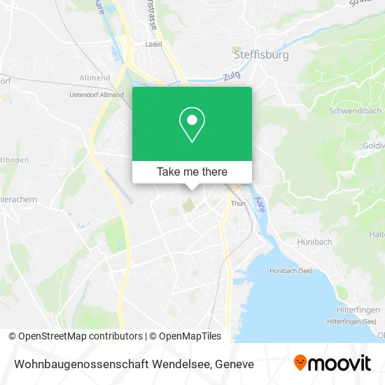 Wohnbaugenossenschaft Wendelsee map
