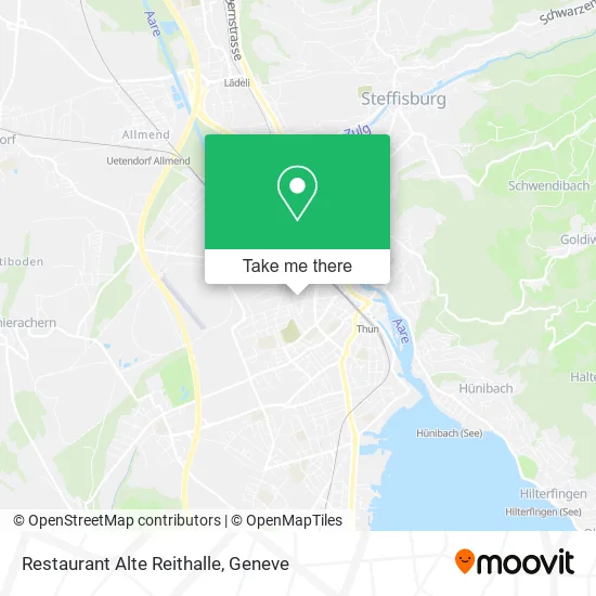 Restaurant Alte Reithalle map
