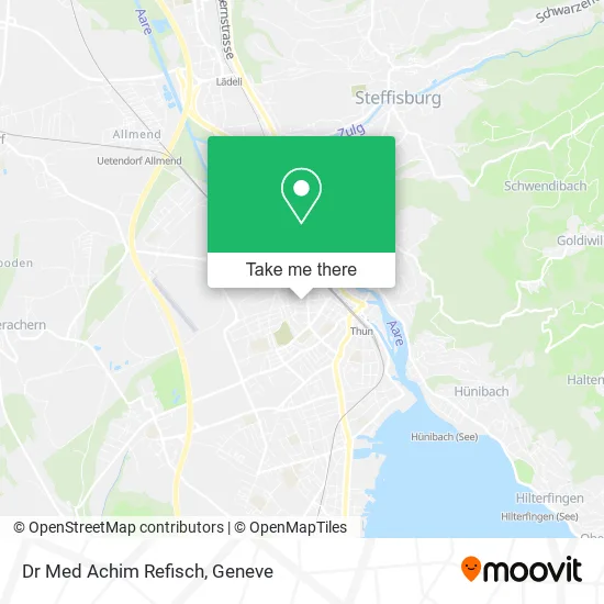 Dr Med Achim Refisch map